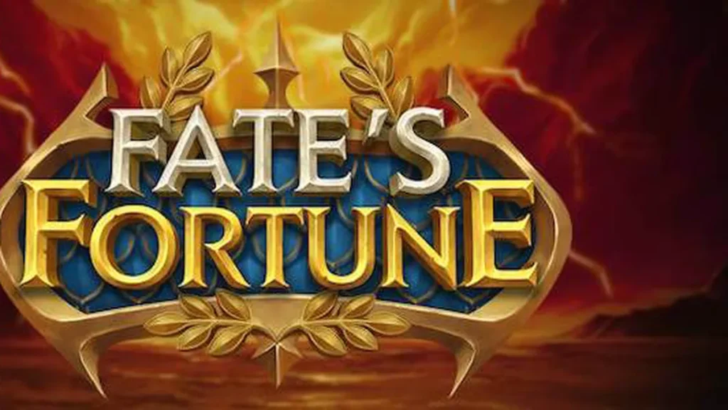 Tampilan visual slot Fate’s Fortune dengan elemen mitologi
