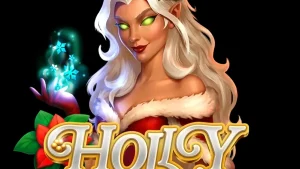 Tampilan visual slot Holly dengan tema musim dingin yang nyaman
