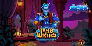 Tampilan visual slot Tomb of Wishes dengan tema Arabian Nights